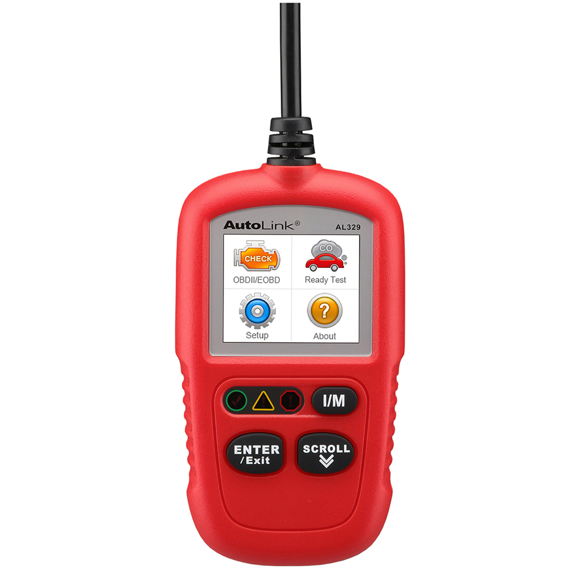 Autel Handheld OBDII Code Reader — Easy-to-Use, Color Display, Compatible with 1996 and Newer Vehicles, Model# AL329